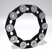 SGF Laschenringkupplung Laschenkupplung Gelenkscheibe Teilkreis 323,6 mm